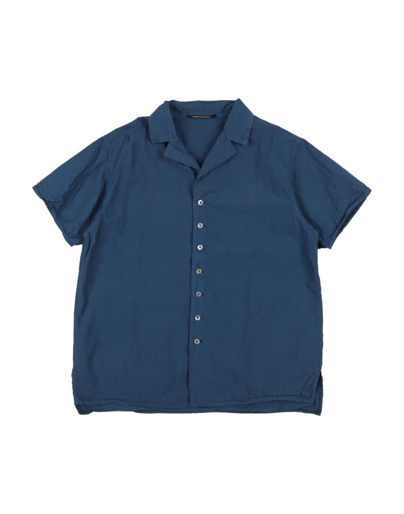 ALBUM DI FAMIGLIA Hemd Kinder Marineblau von ALBUM DI FAMIGLIA