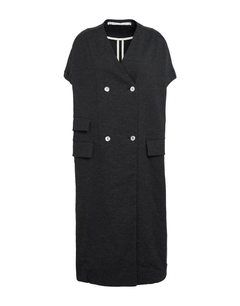 ALBUM DI FAMIGLIA Midi-kleid Damen Braungrau von ALBUM DI FAMIGLIA