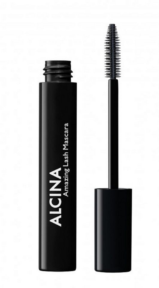 ALCINA Augenbrauen-Farbe ALCINA Amazing Lash Mascara black 010, Mascara für optisch verlängerte, perfekt geschwungene Wimpern. von ALCINA