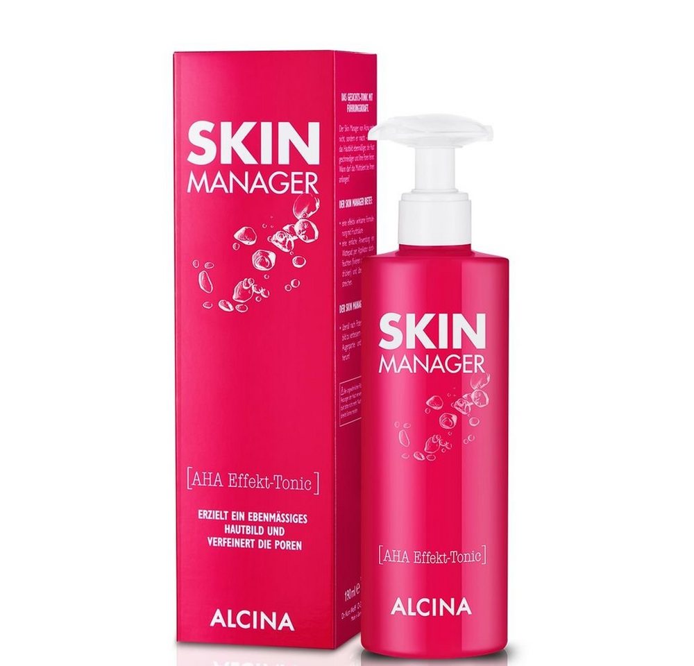 ALCINA Gesichtsfluid Alcina Skin Manager AHA Effect-Tonic - 190ml von ALCINA
