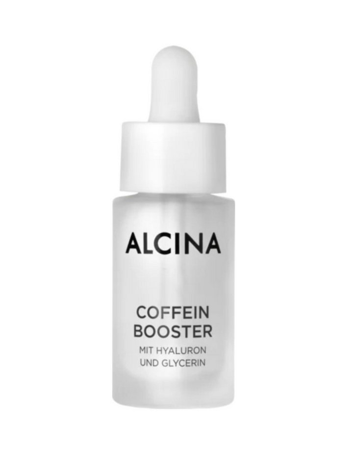 ALCINA Gesichtsserum ALCINA Coffein Booster Gesichtsserum mit Hyaluron und Glycerin (15 ml) Packung von ALCINA