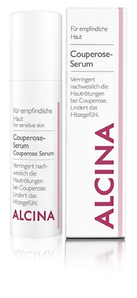 ALCINA Gesichtsserum ALCINA Couperose Serum 30 ml Packung, wirkt schnell und beruhigend als auch stärkend. von ALCINA