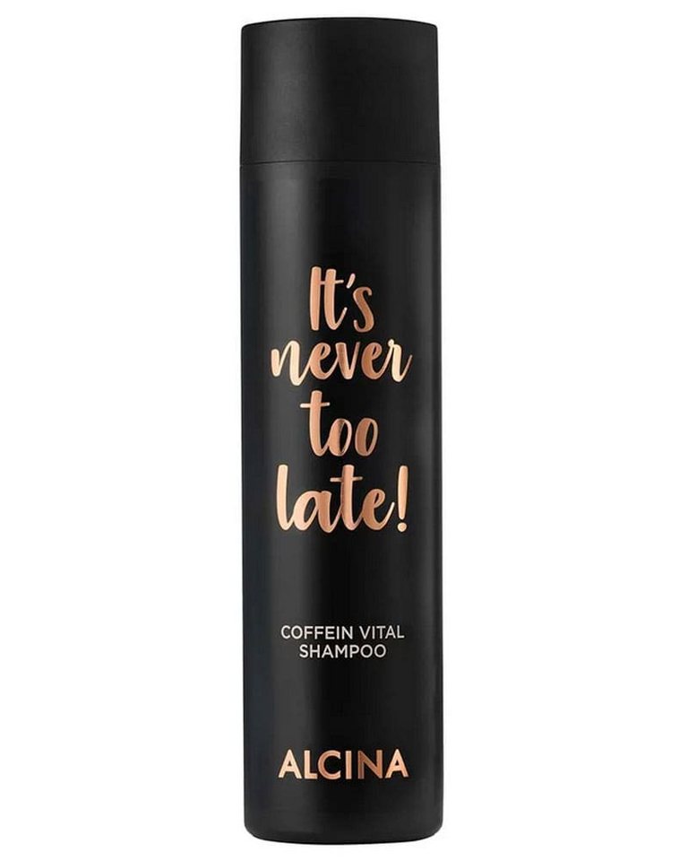 ALCINA Haarshampoo ALCINA It’s never too late Coffein Vital Shampoo für dünner werdendes, Packung, innovative Haarpflege, mit Provitamin B5 und Coenzym Q10, mehr Volumen von ALCINA