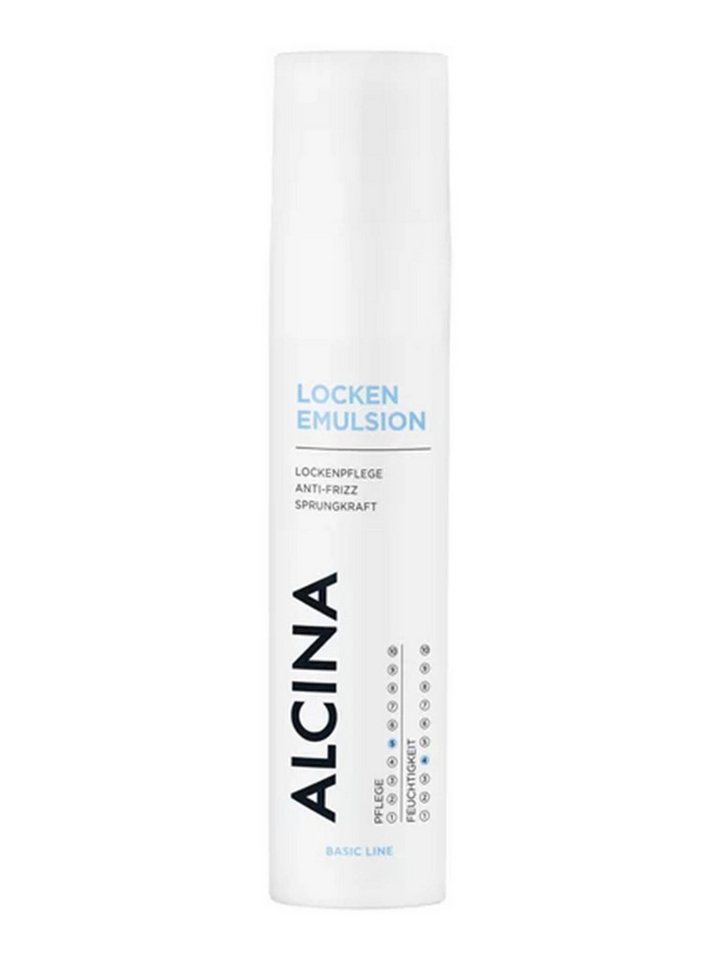 ALCINA Leave-in Pflege ALCINA Locken Emulsion 100 ml Lockenpflege mit Antifrizz und Sprungkra, Packung, reichhaltig von ALCINA
