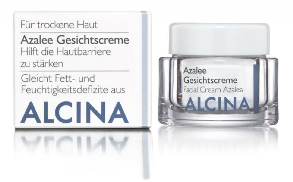ALCINA Tagescreme ALCINA Azalee Gesichtscreme (50 ml) Packung, mit essentiellen Fettsäuren wird die natürliche Hautbarriere gestärkt von ALCINA