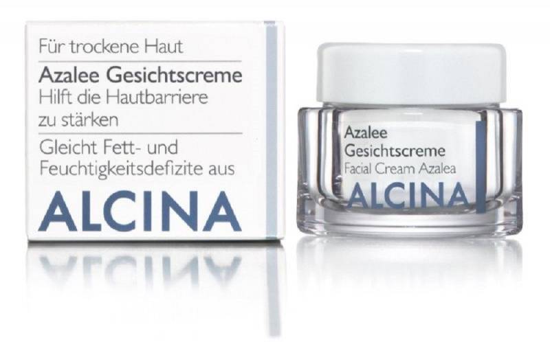 ALCINA Tagescreme ALCINA Azalee Gesichtscreme (50 ml) Packung, mit essentiellen Fettsäuren wird die natürliche Hautbarriere gestärkt von ALCINA