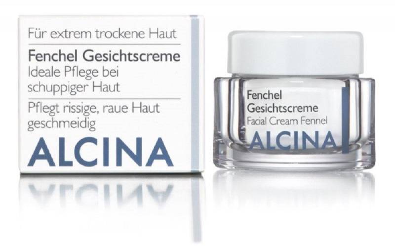 ALCINA Tagescreme ALCINA Fenchel Gesichtscreme (50 ml) Packung, Gesichtscreme mit Fenchelöl und Vitamin E für raue, schuppige Haut. von ALCINA