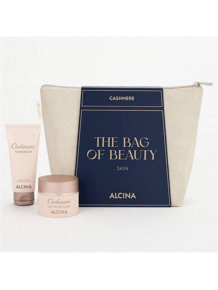 ALCINA Tagescreme Alcina Cashmere Skin Geschenkset mit Handbalm + Gesichtscreme 50 ml Spar-Set, reichhaltig von ALCINA
