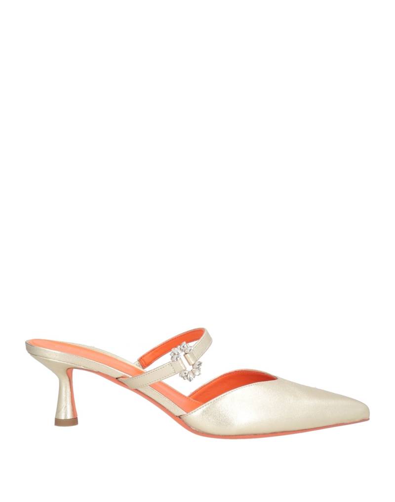 ALDO CASTAGNA Mules & Clogs Damen Platin von ALDO CASTAGNA
