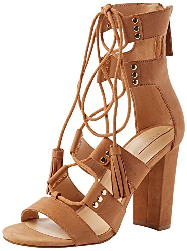 ALDO ARUNDEL, Damen Römersandalen Sandalen, Braun (Cognac/28), 36 EU von ALDO