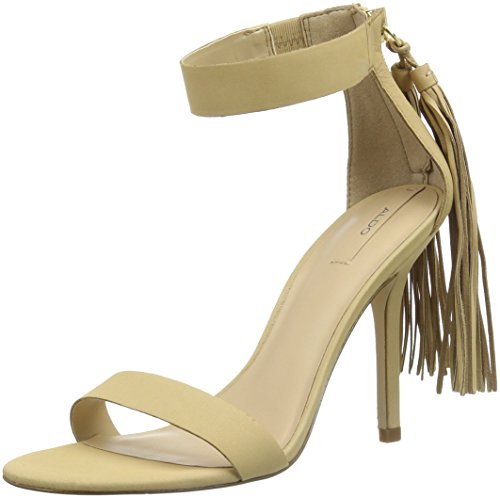 ALDO CELENA, Damen Knöchelriemchen Sandalen, Beige (Bone Nabuck/33), 37 EU von ALDO