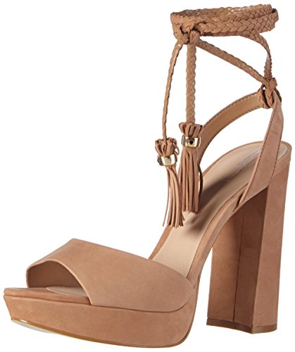 ALDO CHARERI, Damen Plateau Sandalen, Braun (Cognac/28), 40 EU von ALDO