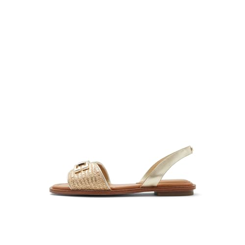 ALDO Damen Agreinwan Flache Sandale, Gold, 42.5 EU von ALDO