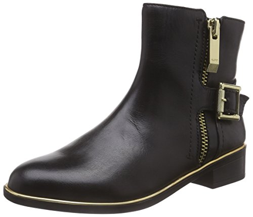 ALDO Damen Alyva Kurzschaft Stiefel, Schwarz (Black Leather 97), 37 von ALDO