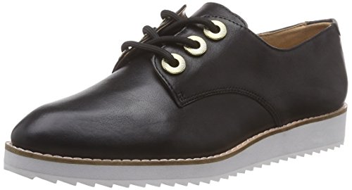 ALDO Damen Brirani Derby, Schwarz (Black Leather 97) von ALDO