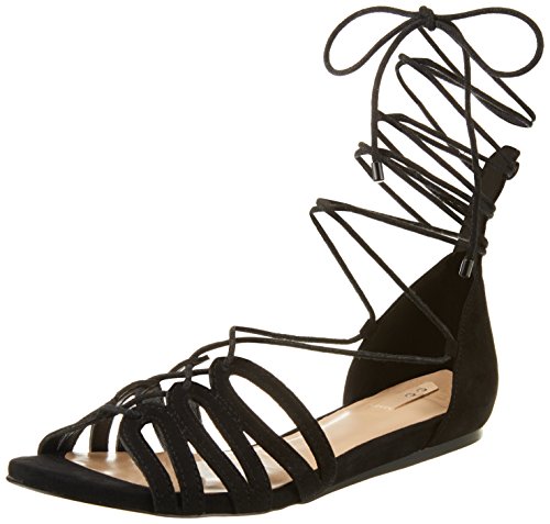 ALDO Damen Elireven Römersandalen Sandalen, Schwarz (Black Suede / 91), 37 EU von ALDO