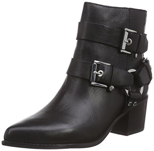 ALDO Damen Genn Cowboy Stiefel, Schwarz (Black Leather 97), 38.5 von ALDO