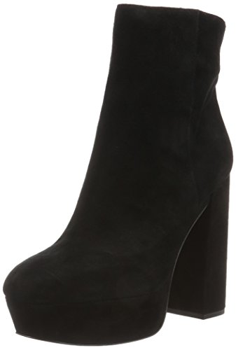 ALDO Damen Hello Kurzschaft Stiefel, Schwarz (Black Suede / 91) von ALDO