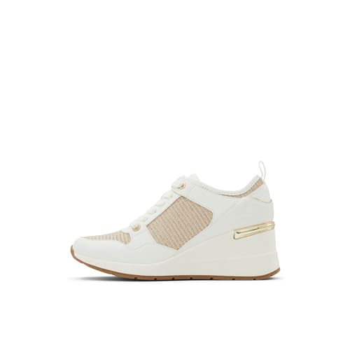 ALDO Damen Kourtt Sneaker, Weiss/opulenter Garten, 38.5 EU von ALDO