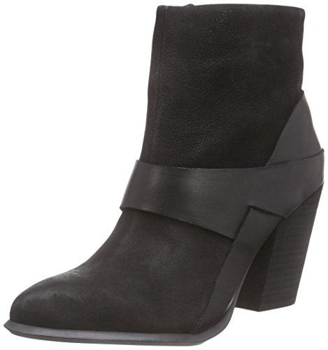 ALDO Damen Kyna Kurzschaft Stiefel, Schwarz (Black Leather 97), 37 von ALDO