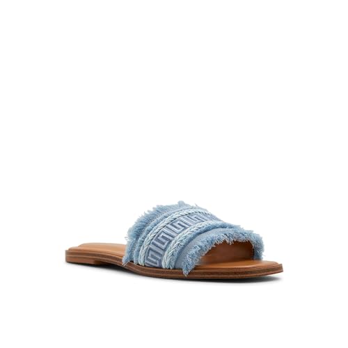 ALDO Damen Nalani Flache Sandalen, Mittelblau, 36 EU von ALDO