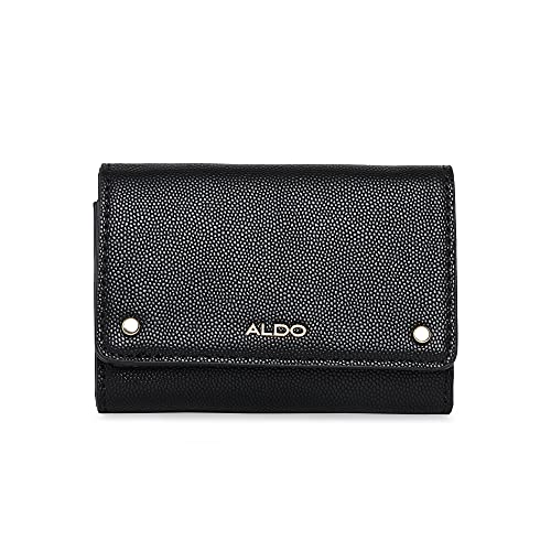 ALDO Damen PIETRARUBBIA Geldbörse wechseln, Pechschwarz von ALDO