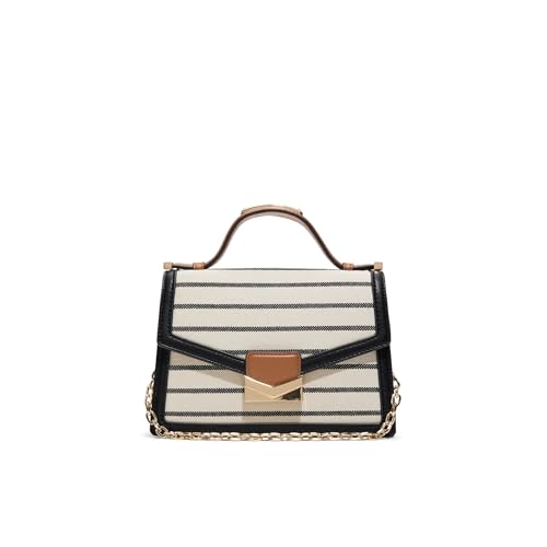 ALDO Damen Philanie Tasche mit Tragegriff Oben, Schwarze Kombo von ALDO