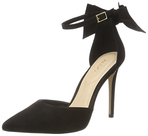 ALDO Damen QUELINA Pumps, Schwarz (93 Black Nubuck) von ALDO