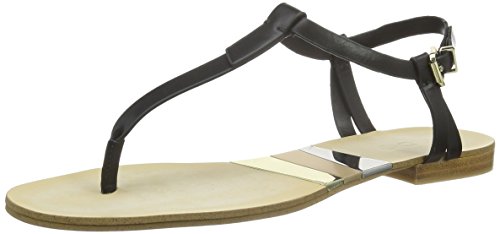 ALDO Damen Susie T-Spangen Sandalen, Schwarz (Black Synthetic / 96), 38 EU von ALDO