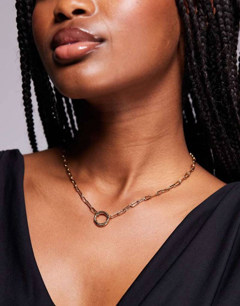 ALDO - Daphneyy - Vergoldete Halskette mit rundem Anhänger-Goldfarben von ALDO