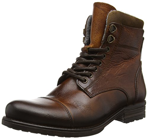 ALDO Herren Giannola Combat Boots, Braun (Cognac 28), 39 von ALDO