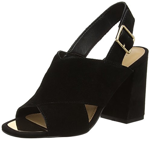 ALDO JOLI, Damen Slingback Sandalen, Schwarz (Black Suede/91), 39 EU von ALDO