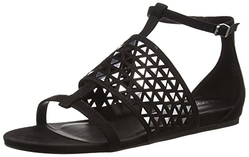 ALDO LILIANE, Damen T-Spangen Sandalen, Schwarz (Black/98), 37 EU von ALDO