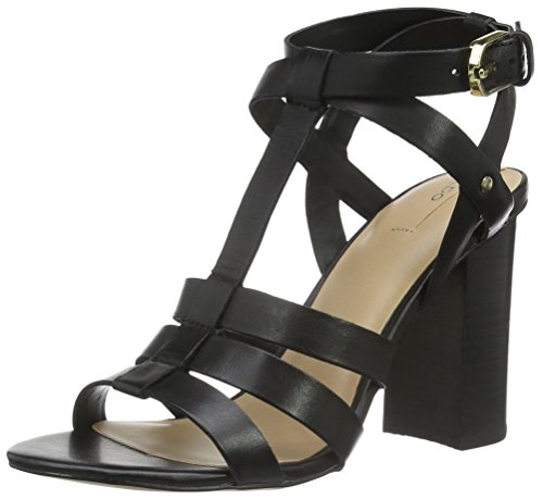 ALDO MARIANDRE, Damen T-Spangen Sandalen, Schwarz (Black Leather/97), 36 EU von ALDO