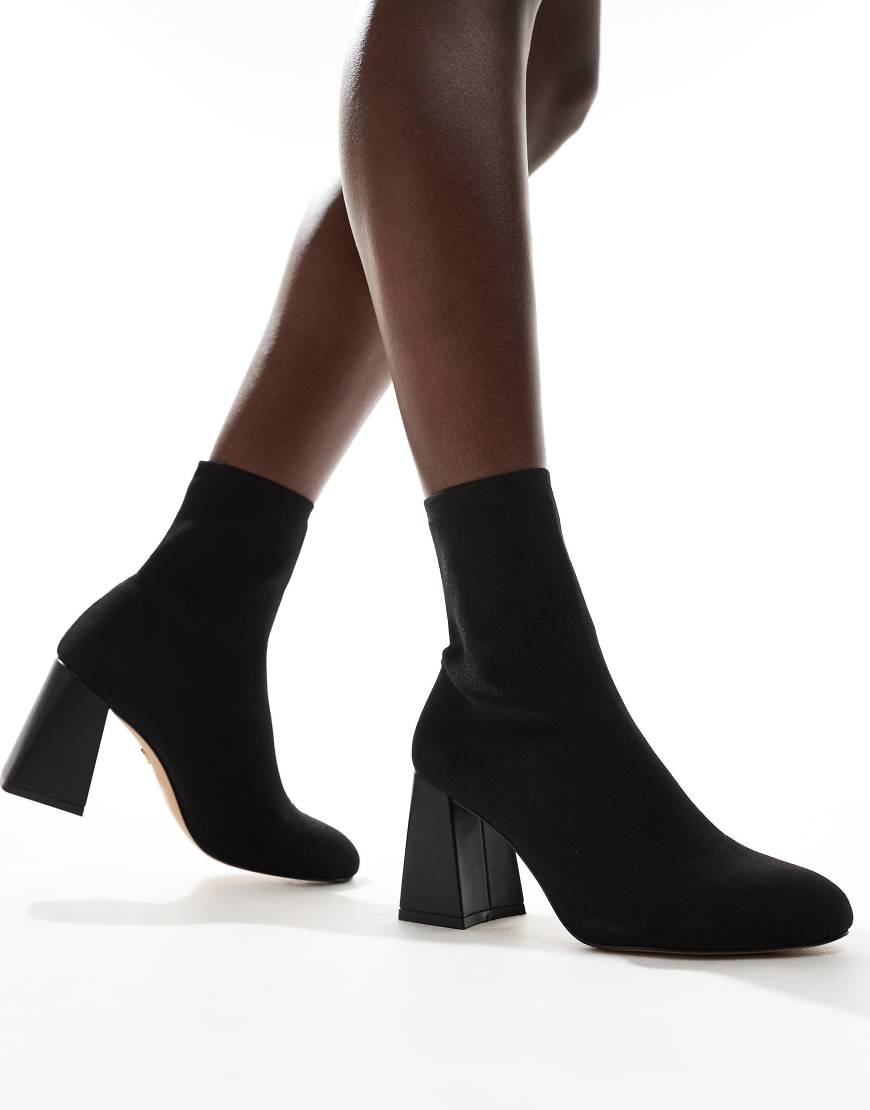 ALDO - Rowallan - Stiefeletten aus schwarzem Strick mit mittelhohem Absatz ALDO - Rowallan - Stiefeletten aus schwarzem Strick mit mittelhohem Absatz von ALDO