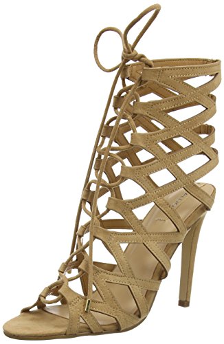 Aldo Damen Goude Plateausandalen, Braun (Cognac / 28), 36 EU (3 UK) von ALDO