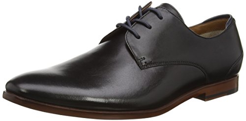 Aldo Herren Hermosthene Derbys, Schwarz Schwarz Leder 97, 47 EU von ALDO