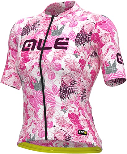 Alé Cycling Amazzonia Kurzarm Trikot Damen pink Größe L 2022 Radtrikot kurzärmlig von ALE