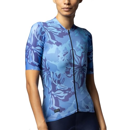Alé Cycling Damen Pr.e Honolulu Radtrikot, blau, S von Alé Cycling