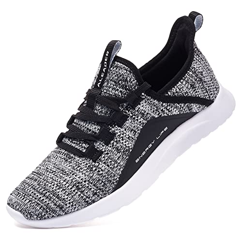 ALEADER Sneaker Damen Laufschuhe - Atmungsaktive Sportschuhe für Jogging, Workout, Freizeit drinnen Turnschuhe, barfussähnliche Schuhe für Damen Schwarz Grau 40.5 EU ALEADER Sneaker Damen Laufschuhe - Atmungsaktive Sportschuhe für Jogging, Workout, Freizeit drinnen Turnschuhe, barfussähnliche Schuhe für Damen Schwarz Grau 40.5 EU von ALEADER
