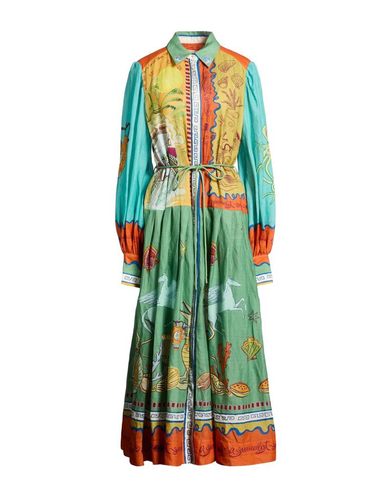 ALÉMAIS Maxi-kleid Damen Tūrkis von ALÉMAIS