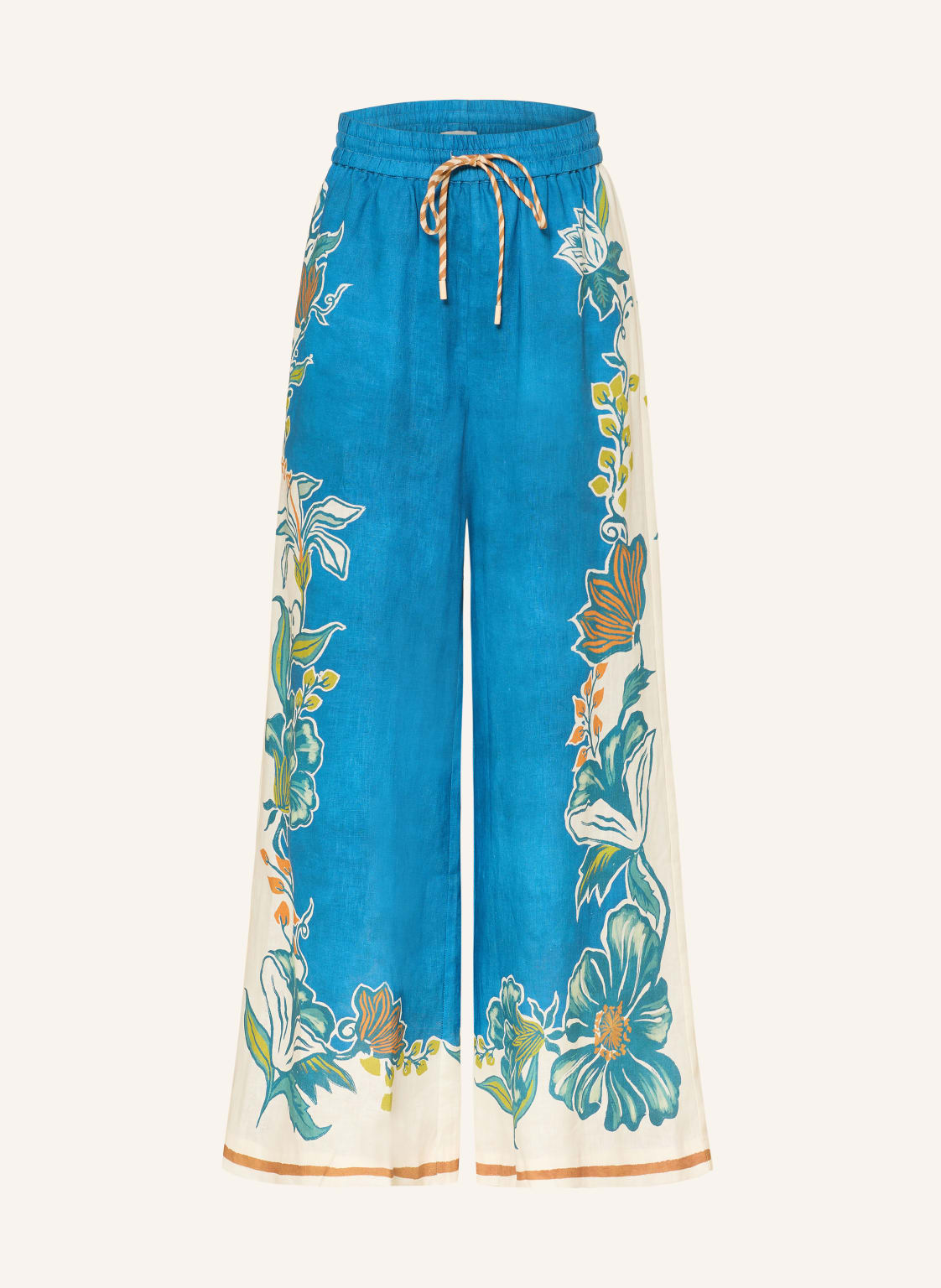 Alémais Leinenhose Luda blau von ALÉMAIS