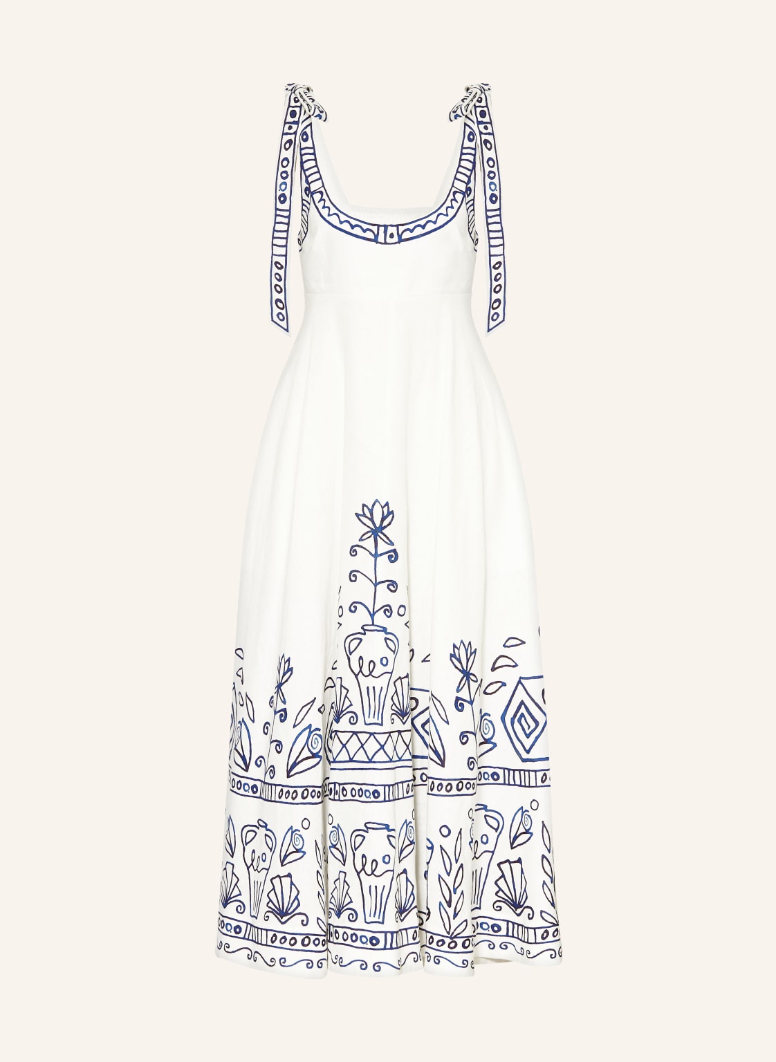 Alémais Leinenkleid Leela weiss von ALÉMAIS