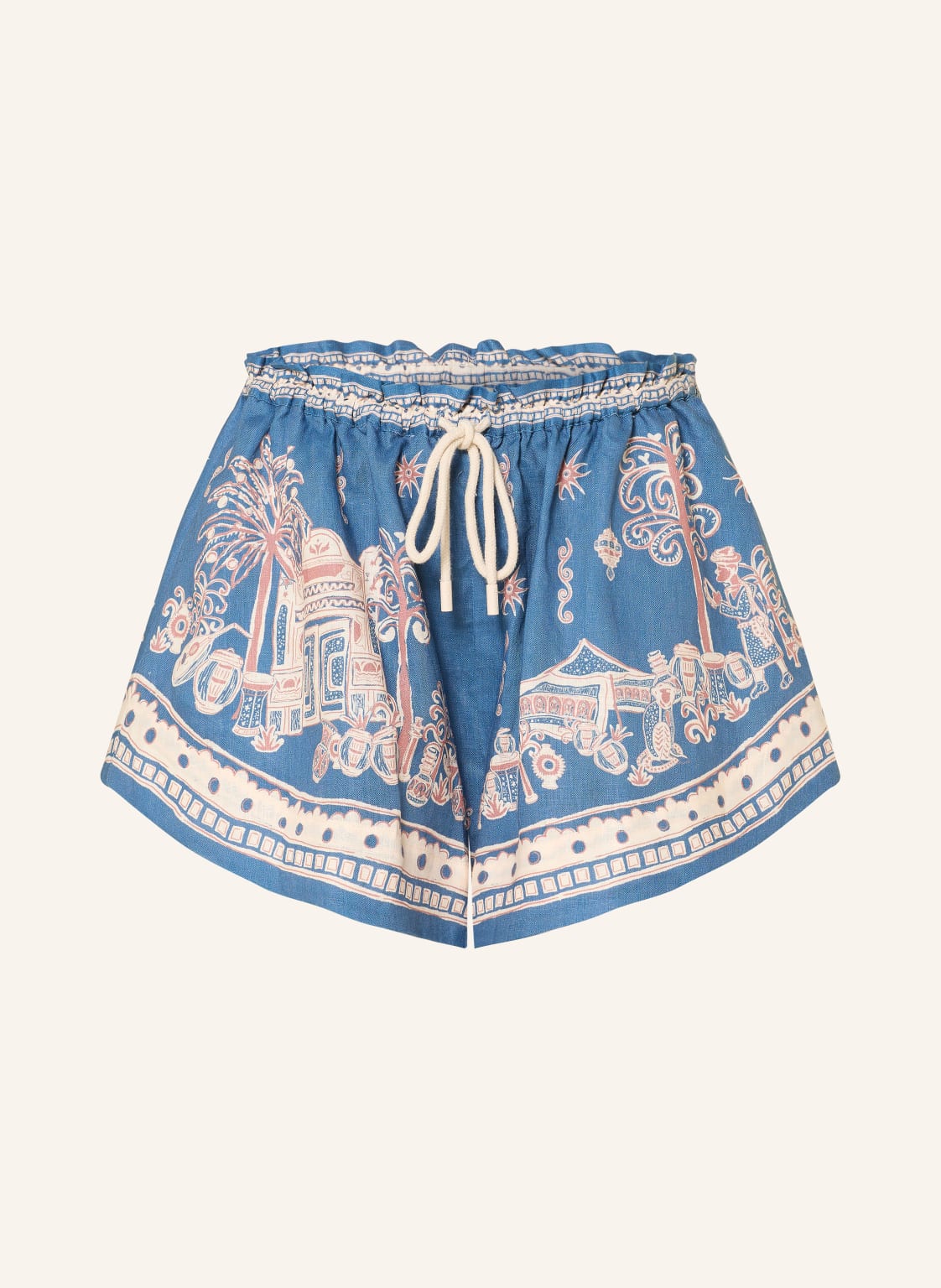 Alémais Leinenshorts Acacia blau von ALÉMAIS