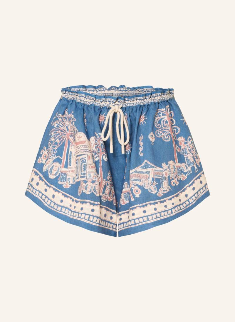 Alémais Leinenshorts Acacia blau von ALÉMAIS