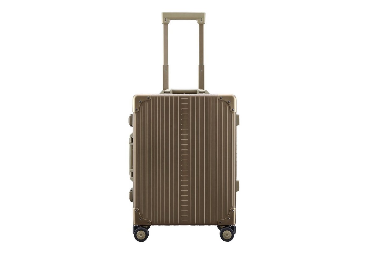 ALEON Handgepäck-Trolley Traveler, 4 Rollen, Aluminium von ALEON