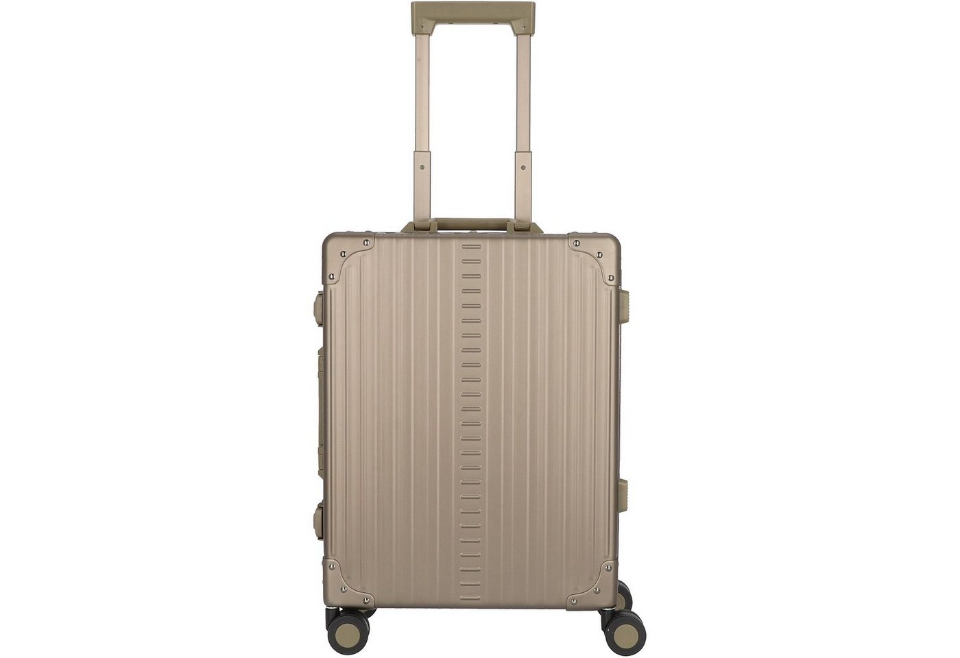 ALEON Handgepäck-Trolley Traveler, 4 Rollen, Aluminium von ALEON