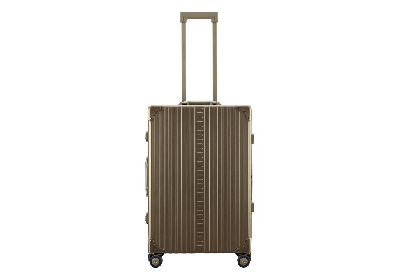 ALEON Hartschalen-Trolley Traveler, 4 Rollen, Aluminium von ALEON