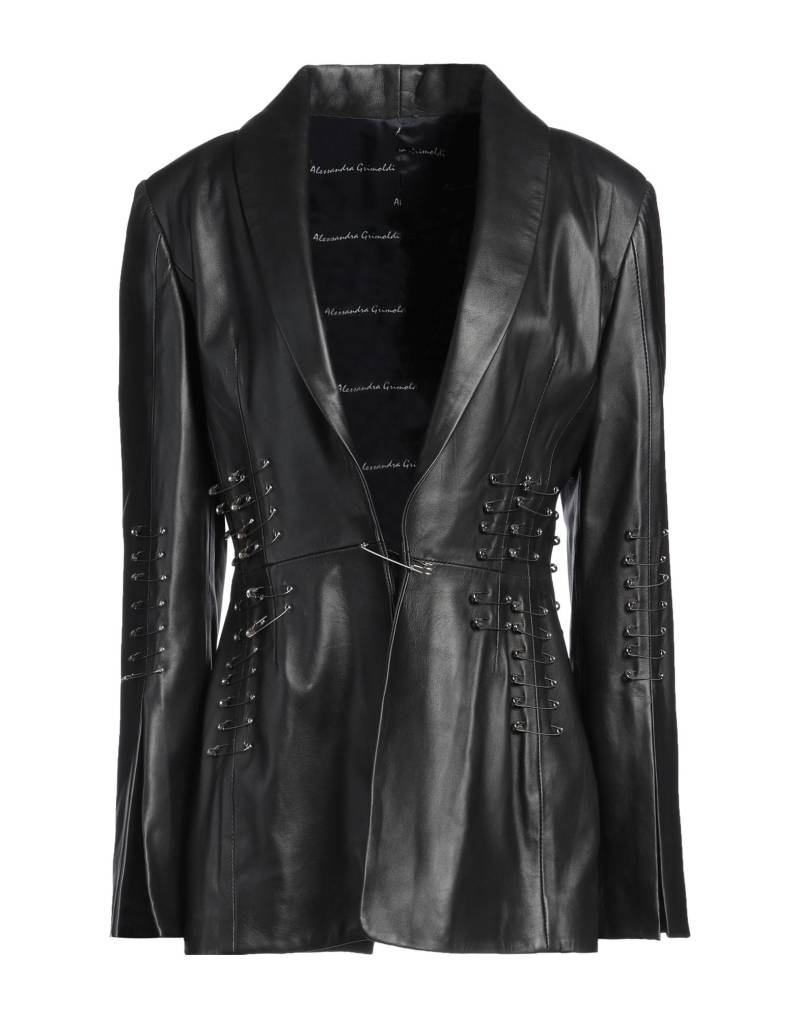 ALESSANDRA GRIMOLDI Blazer Damen Schwarz von ALESSANDRA GRIMOLDI