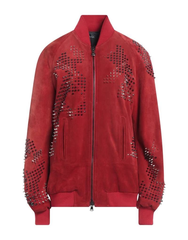 ALESSANDRA GRIMOLDI Jacke & Anorak Damen Rot von ALESSANDRA GRIMOLDI